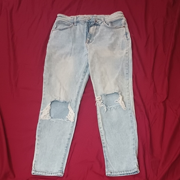 Distressed Denim Jeans Bundle Lee, S.O.N.G, No Boundaries Sizes 11 12 - Picture 13 of 14